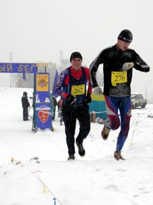 Дмитрий Храпков (276) и Денис Тыхонин (262) на дистанции 12км